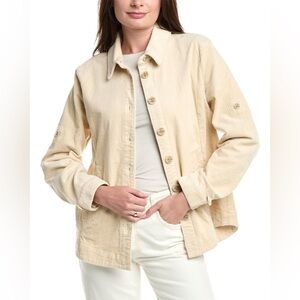 Cabi Scout Jacket 4493 EVOLVE | White Corduroy | Coastal Cowgirl Neutral Jacket